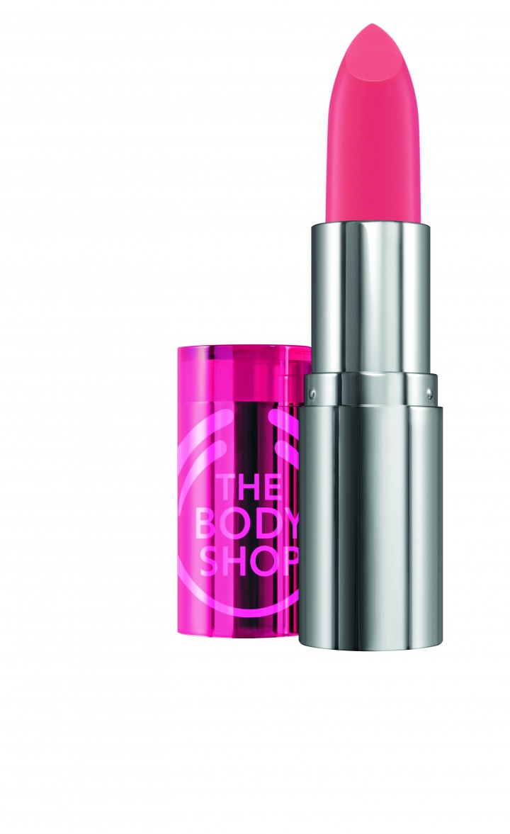 Colour Crush Matt Lipstick Blushing Pink & Lid